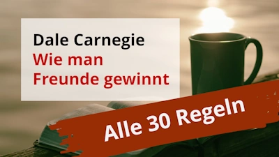 Dale Carnegie - Wie man Freunde gewinnt - Regeln. Foto: aaron burden @unsplash - bearbeitet