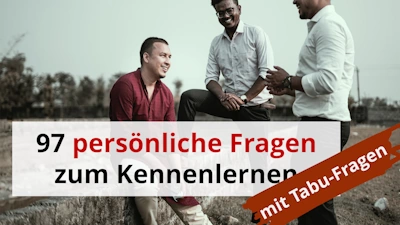 Persönliche Fragen zum Kennenlernen. Foto: Rajat Sarki @unsplash modifiziert