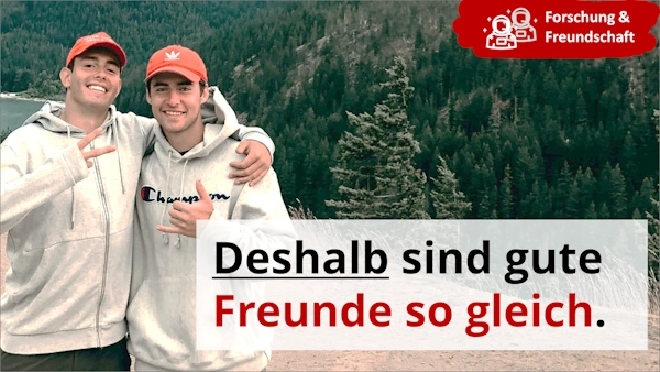Freunde sind gleich. Foto: Serge Vorobets@unsplash.com (bearbeitet)