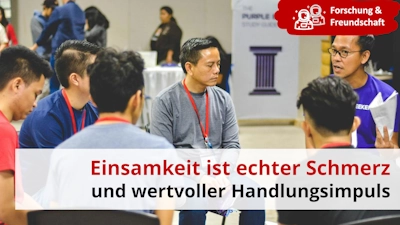 Einsamkeit ist ein echter Schmerz. Einsam ist nicht allein sein, sondern keine echte Verbindungen haben. Foto: md duran auf unsplash.com (bearbeitet)