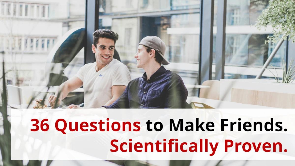 Meaningful Questions for Meaningful Friendships. Photo: Toa Heftiba on unsplash.com (edited)