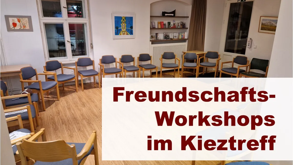 Freundschaftsworkshops im Kieztreff Koepjohann in Berlin Mitte - Foto: Georg Preller