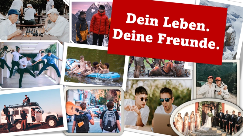 Fotos mit Freunden