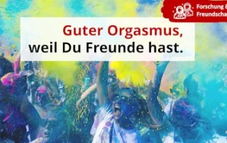 Orgamus weil Du Freunde hast: ekstatische Menschen bei einem Color-Festival. Bild: Adam Whitlock auf unsplash.com