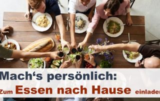Für Freunde kochen und zur Dir zum Essen einladen - nach Hause. Foto: fauxels auf pexels.com