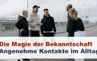 Bekanntschaften sind die lockeren Kontakt des Alltags & die erste Tür zur Freundschaft. Entdecke die Freude am Kennenlernen. Foto: Cottonbro auf pexels.com (bearbeitet)
